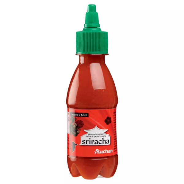 Auchan sriracha sauce de piment salsa de chile 180 ml