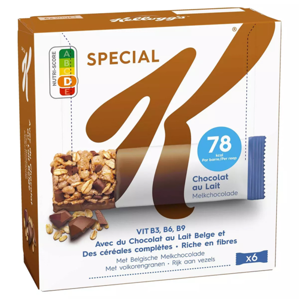 Barre Spécial K Choc Lait 120G