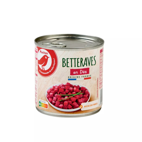 BETTERAVE CUBE AUCHAN 265G