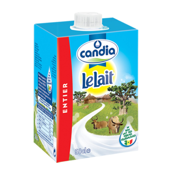 Candia Lait Entier Brique 500ML