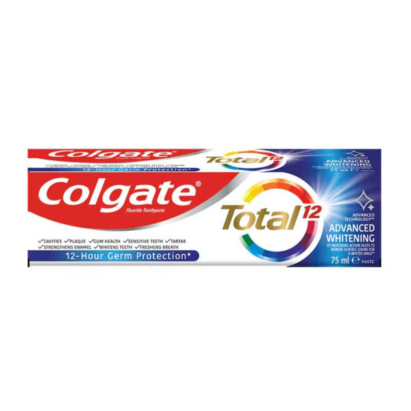 Colgate dentifrice Total White 12 actions 75ml