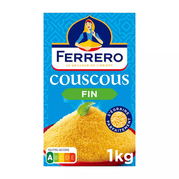 Couscous fin FERRERO COUSCOUS le paquet de 1 kg