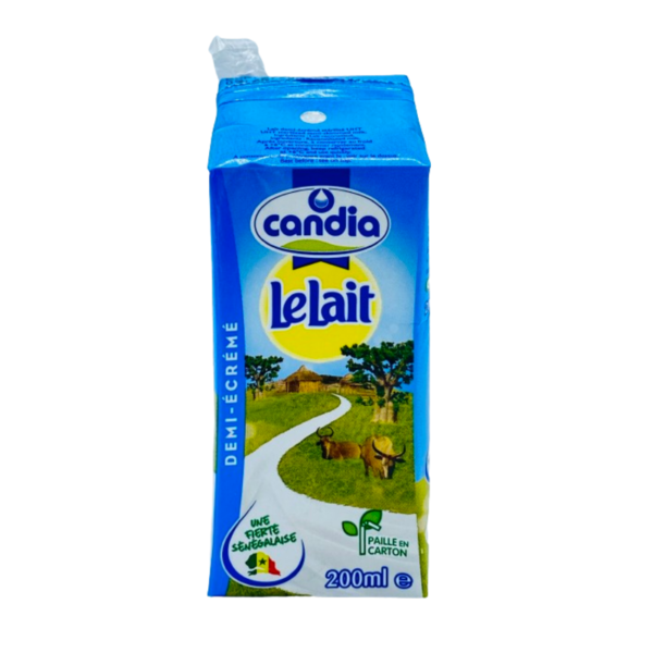 Lait Candia 1/2 écrémé edge 20CL