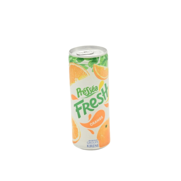 Présséa Fresh jus orange canette 250ml