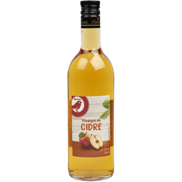 VINAIGRE CIDRE AUCHAN 75CL