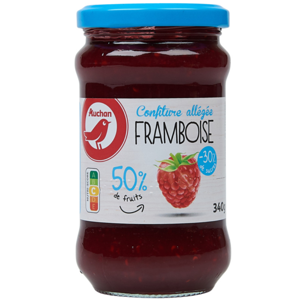 Auchan Confiture Framboise Allerge