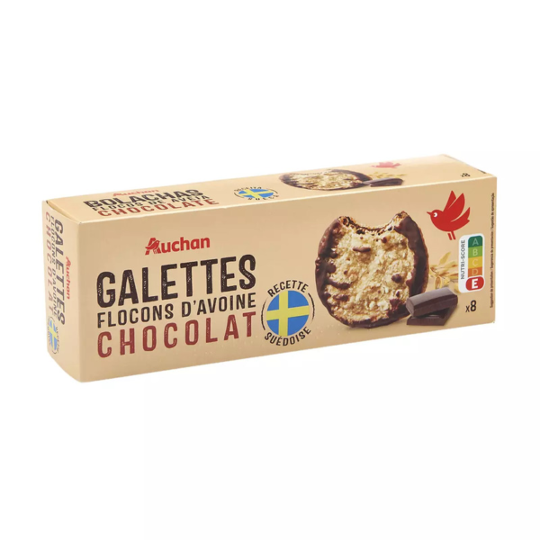 AUCHAN Galettes Suedoises Avoine
