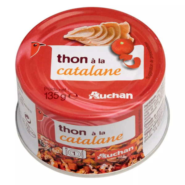 AUCHAN Thon à la catalane 135g